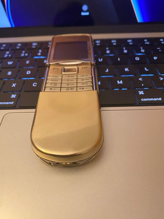 Telefon Nokia 8800 Sirocco GOLD / AURIU Silver ! Arte carbon sapphire