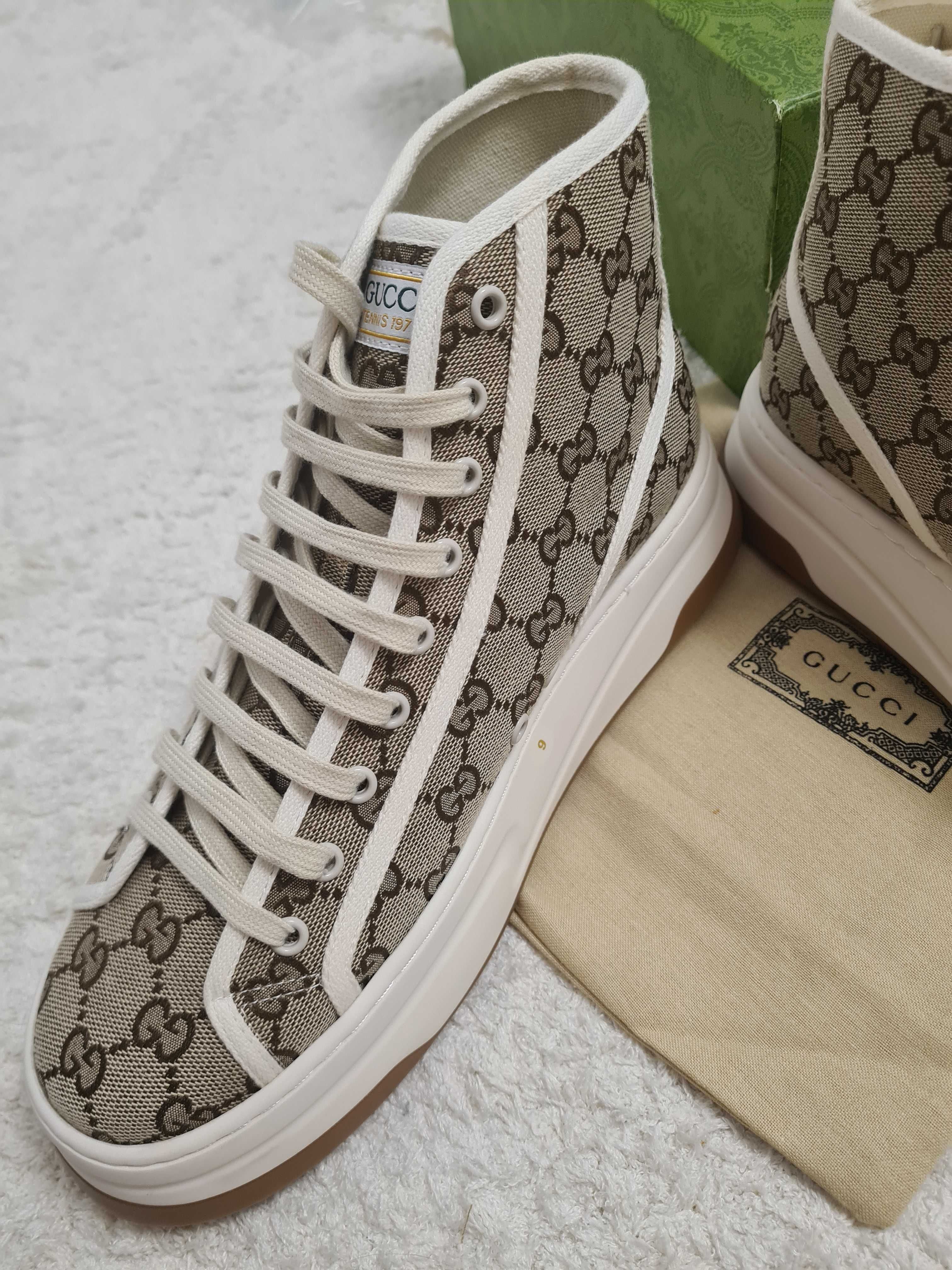Adidasi Gucci GG high, Unisex /marimi 35-45/ Premium