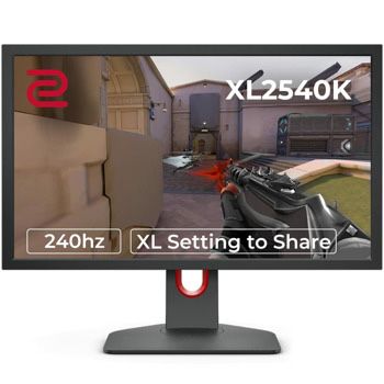 Геймърски Монитор BenQ Zowie XL2540K (9H.LJMLB.QBE), 24.5"