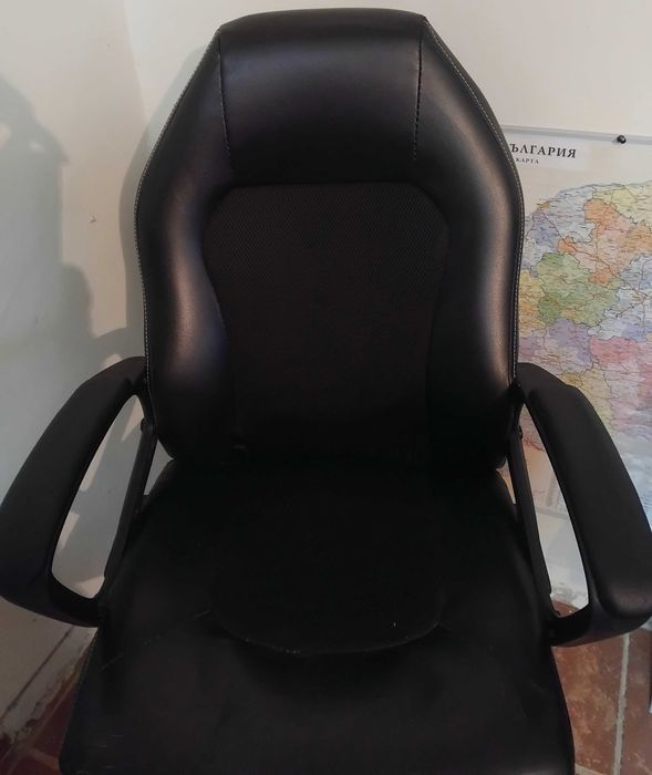 Геймърски стол  черен