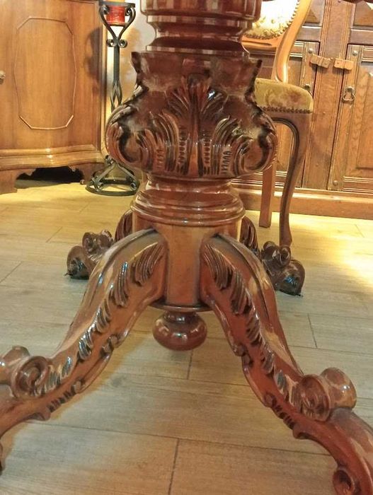 Masa cu 6 scaune lemn masiv Italia