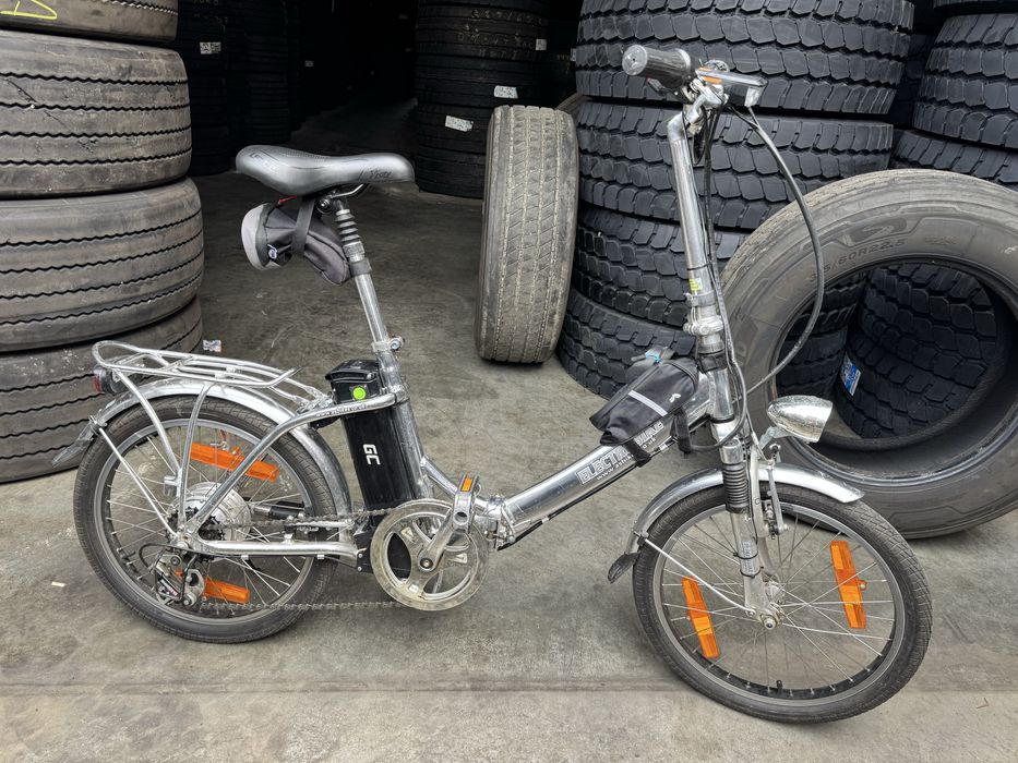 Bicicleta electrica pliabila