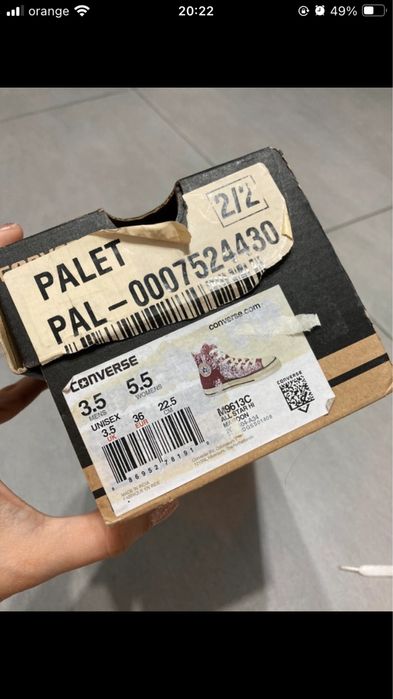 Tenisi visinii Converse