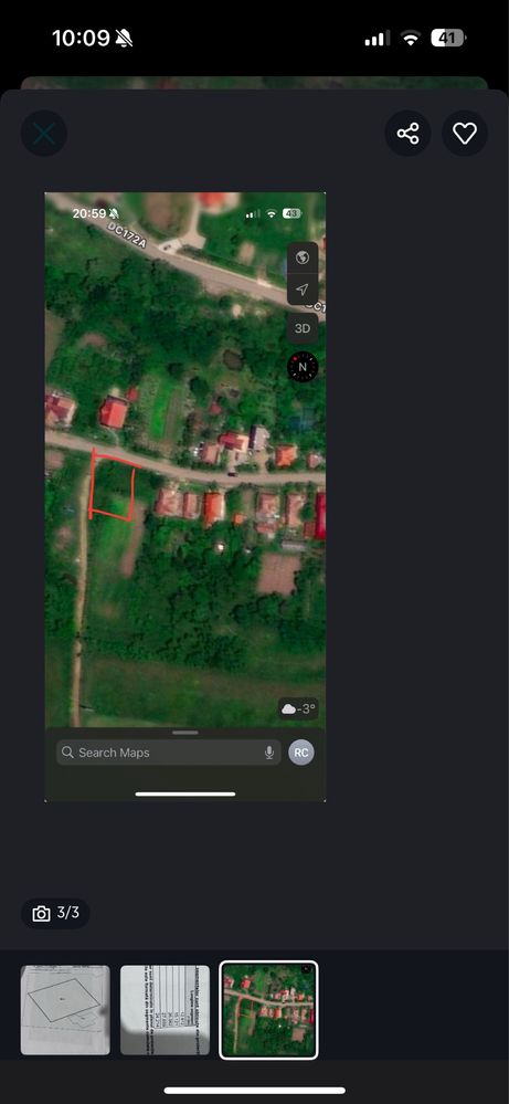 Vand teren in baita cu proiect de casa aprobat