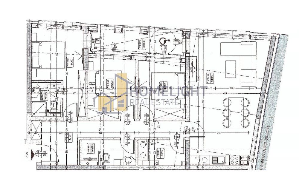 Продава се Четиристаен апартамент в София, Кръстова вада - 138 кв.м за 1892 €/кв.м - Снимка #7