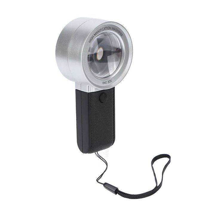 Lupa UV LED cu marirea 30X . Noua ambalata!