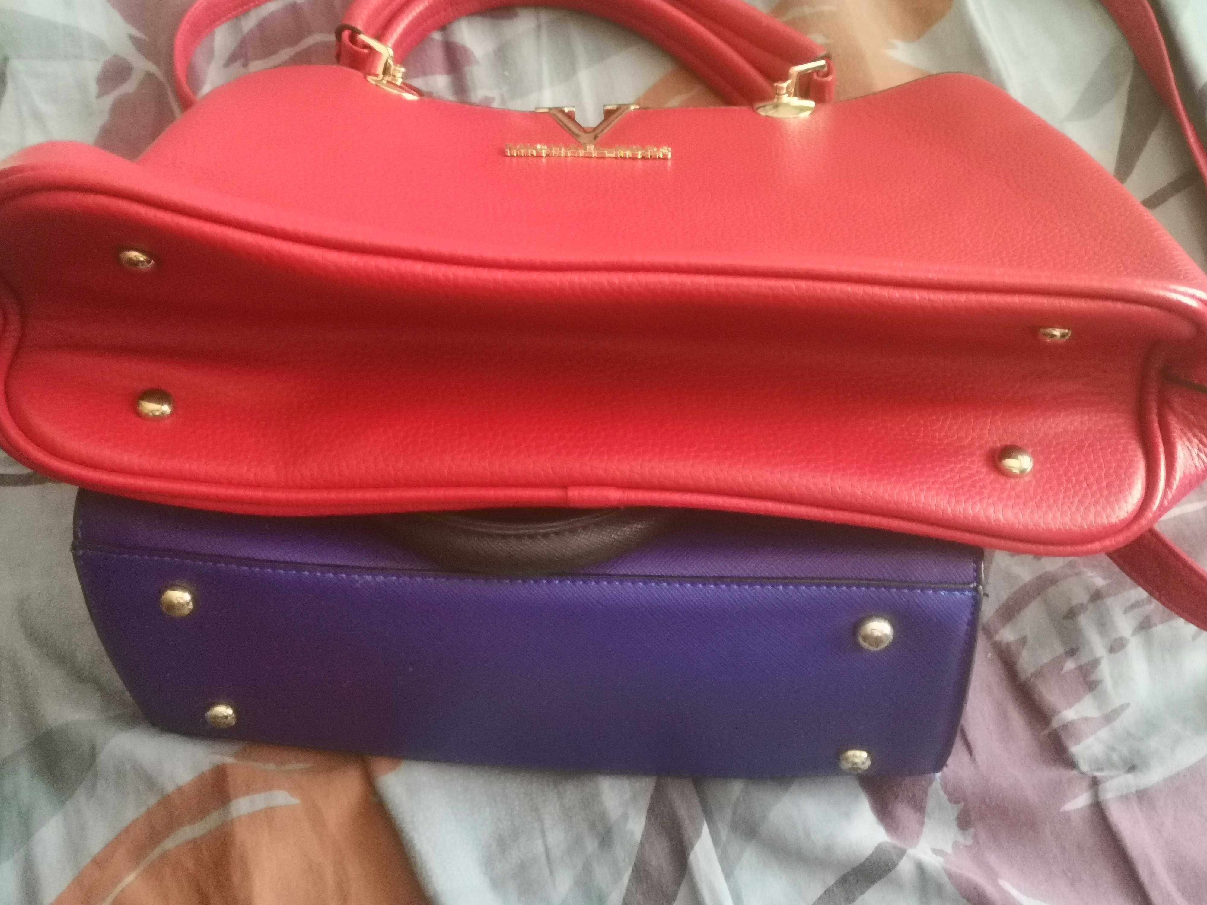 MICHAEL Kors  лилава чанта.