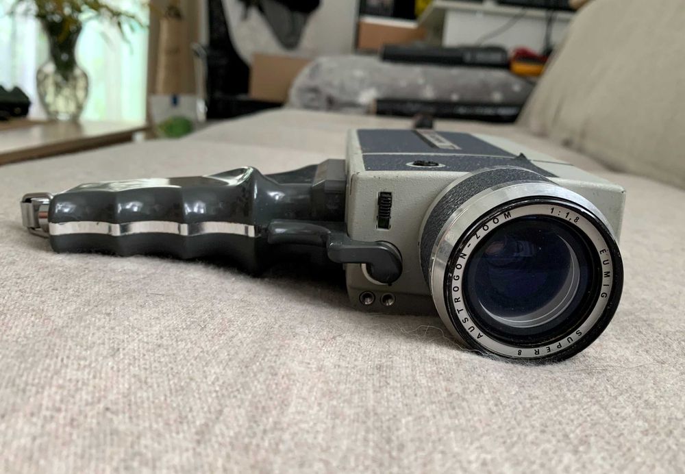 Camera video film Eumigette Zoom Super-8 Movie - vintage - colectie