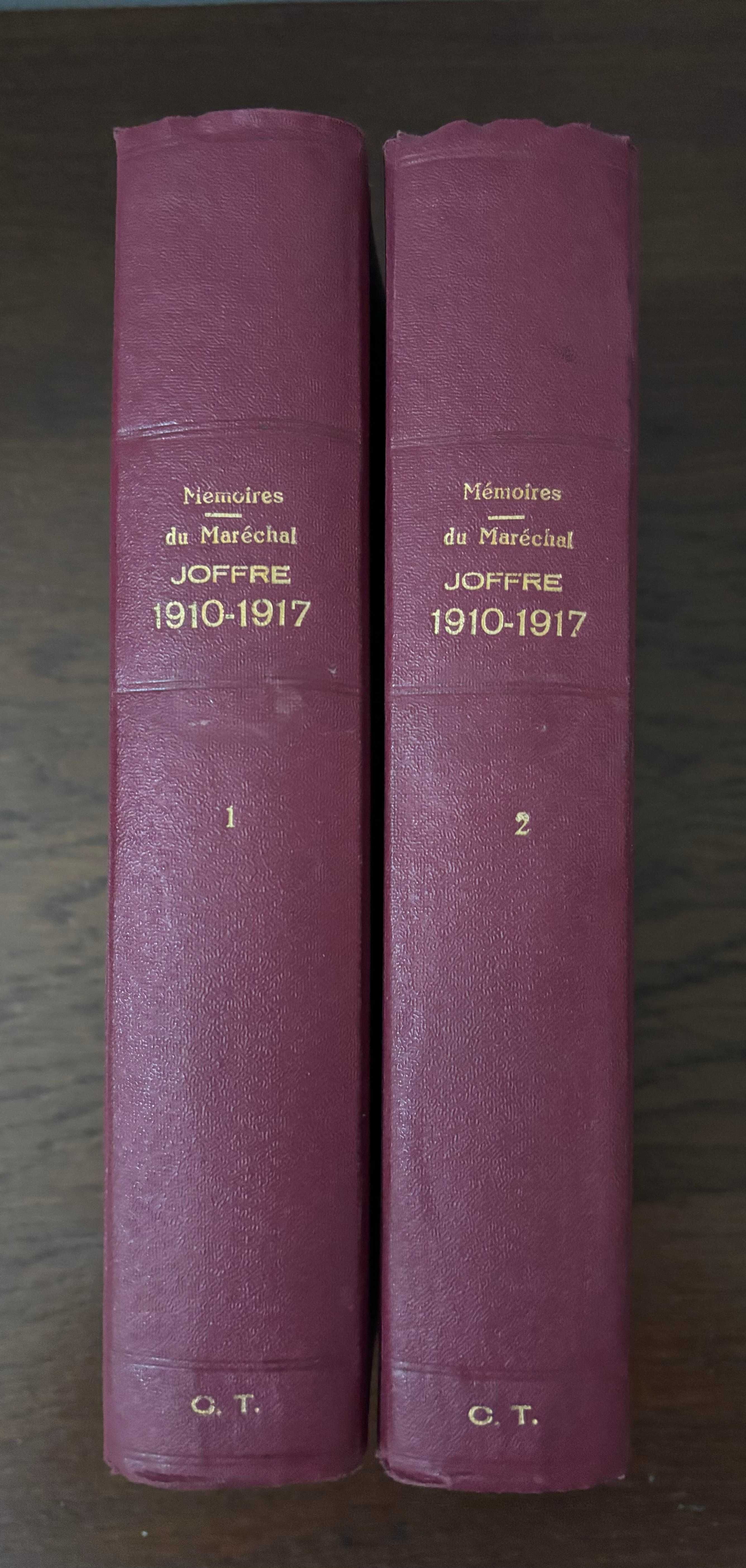 Memoires du Marechal Joffre 1910 - 1917 - 2 volume