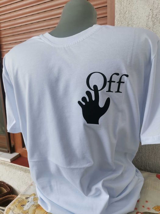 Мъжка тениска с къс ръкав Off -White