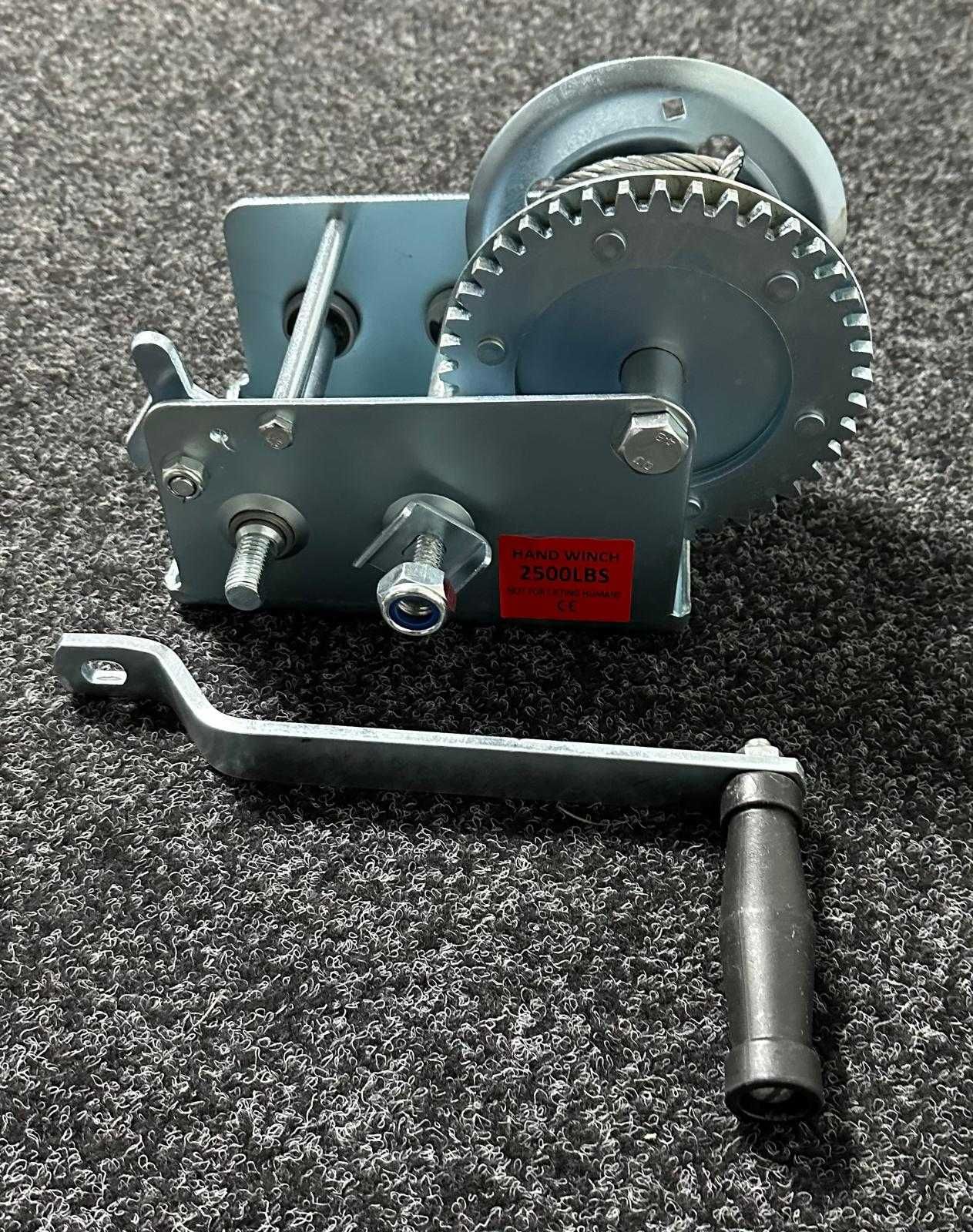 Troliu manual 2500lbs/1150kg pentru remorci platforme auto