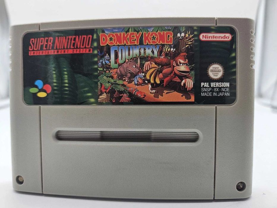 Caseta Donkey Kong cutie + manual stare buna SNES super nintendo