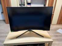 Monitor Gaming curbat QLED VA SAMSUNG LC32G75TQSRXEN, 32 inch,240Hz