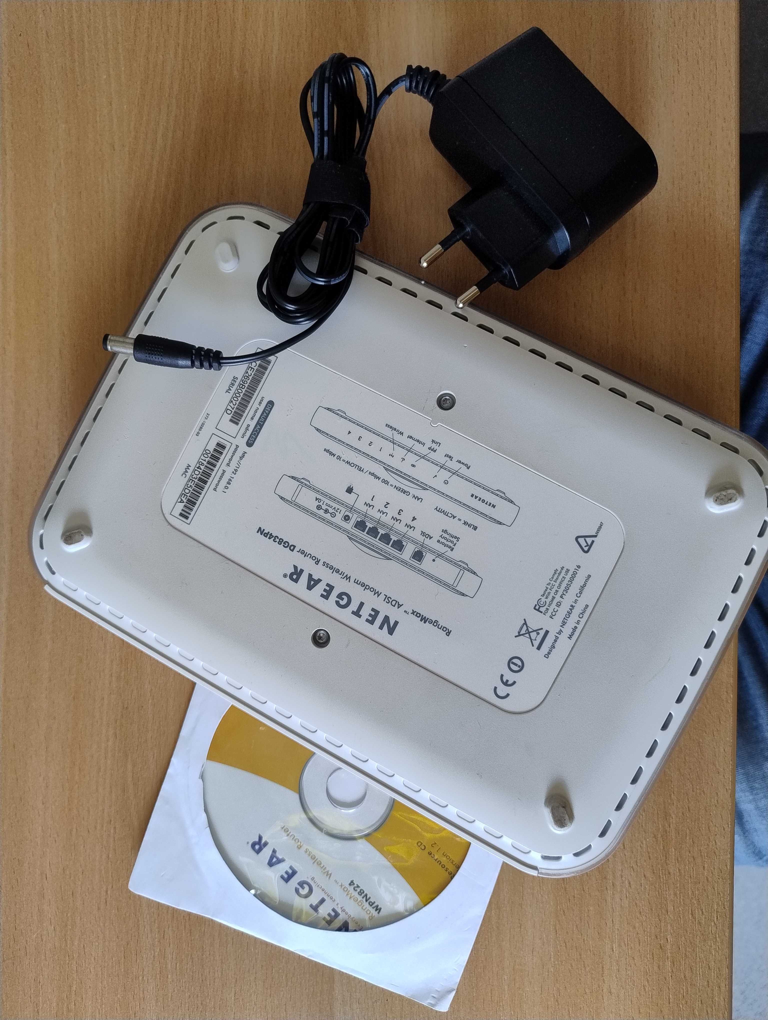 Netgear wireless router DG834PN