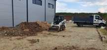 Bobcat miniexcavator Miniincarcator Nivelare pământ Miniexcavator
