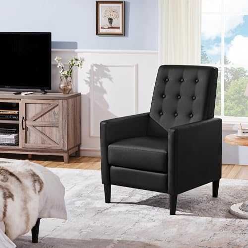 Fotoliu reclinabil relaxare living birou dormitor |YT 614028 Black
