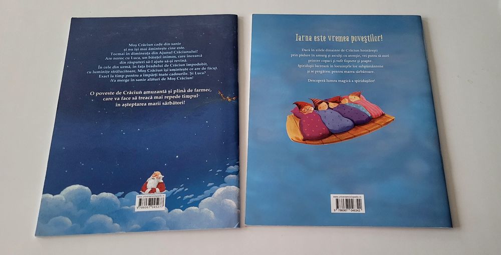 Lot 2 carticele cu tematica de Craciun