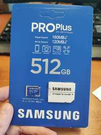 Sd card Samsung 512gb pro plus