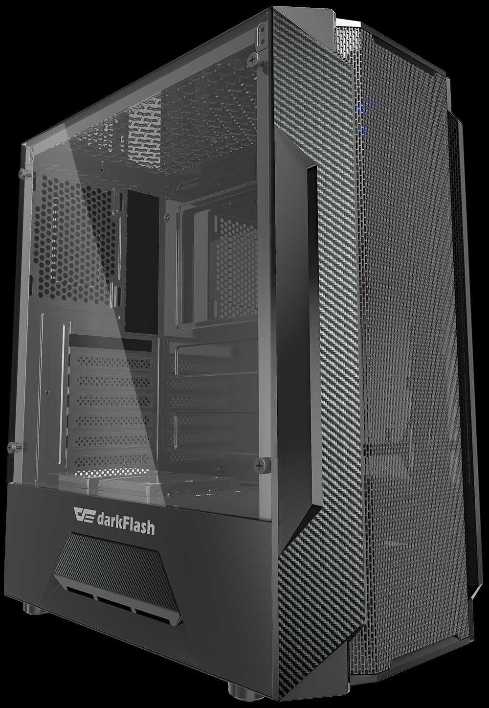 [НОВЫЙ] Корпус DarkFlash LEO Black (with 4 fans)