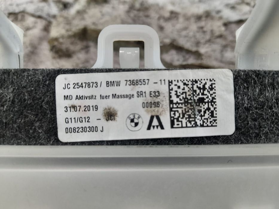 Suport lombar scaun JC2547873 BMW Seria 7 G11/G12 [facelift] [2019 -