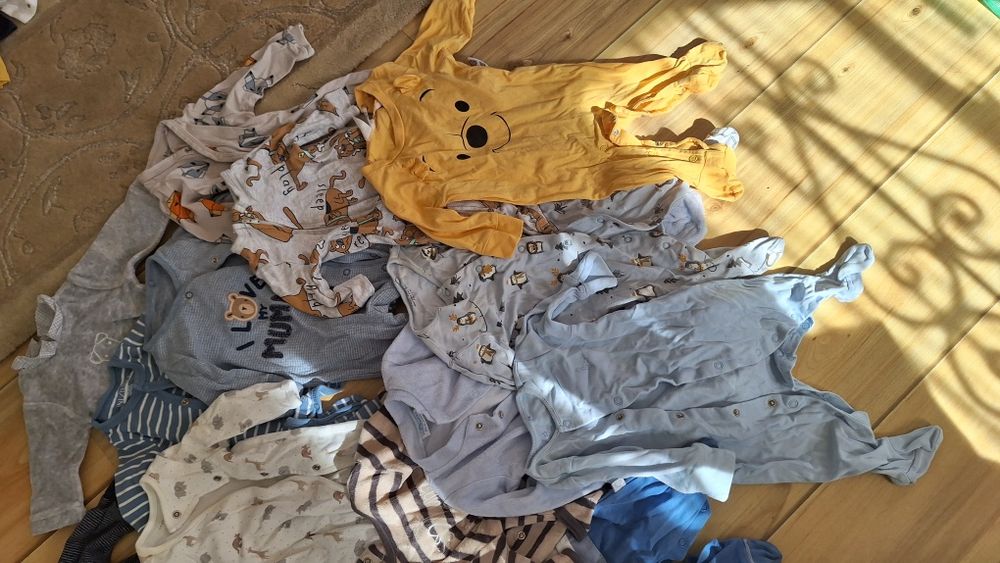 Lot salopete tip pijama mărimi 56-62