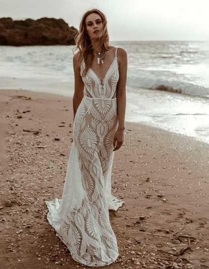 Бохо сватбена рокля | Boho wedding dress | Чисто нова, с етикет