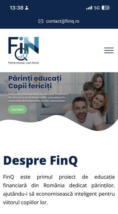 Creare SiteWeb de Prezentare Personalizat
