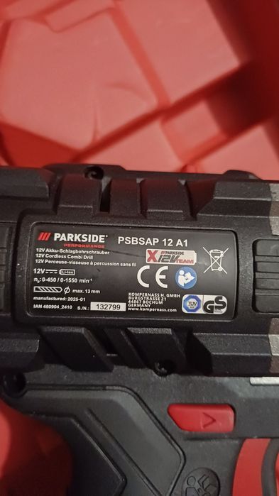 PARKSIDE cu percuție 12 V baterie garanție 5 ani