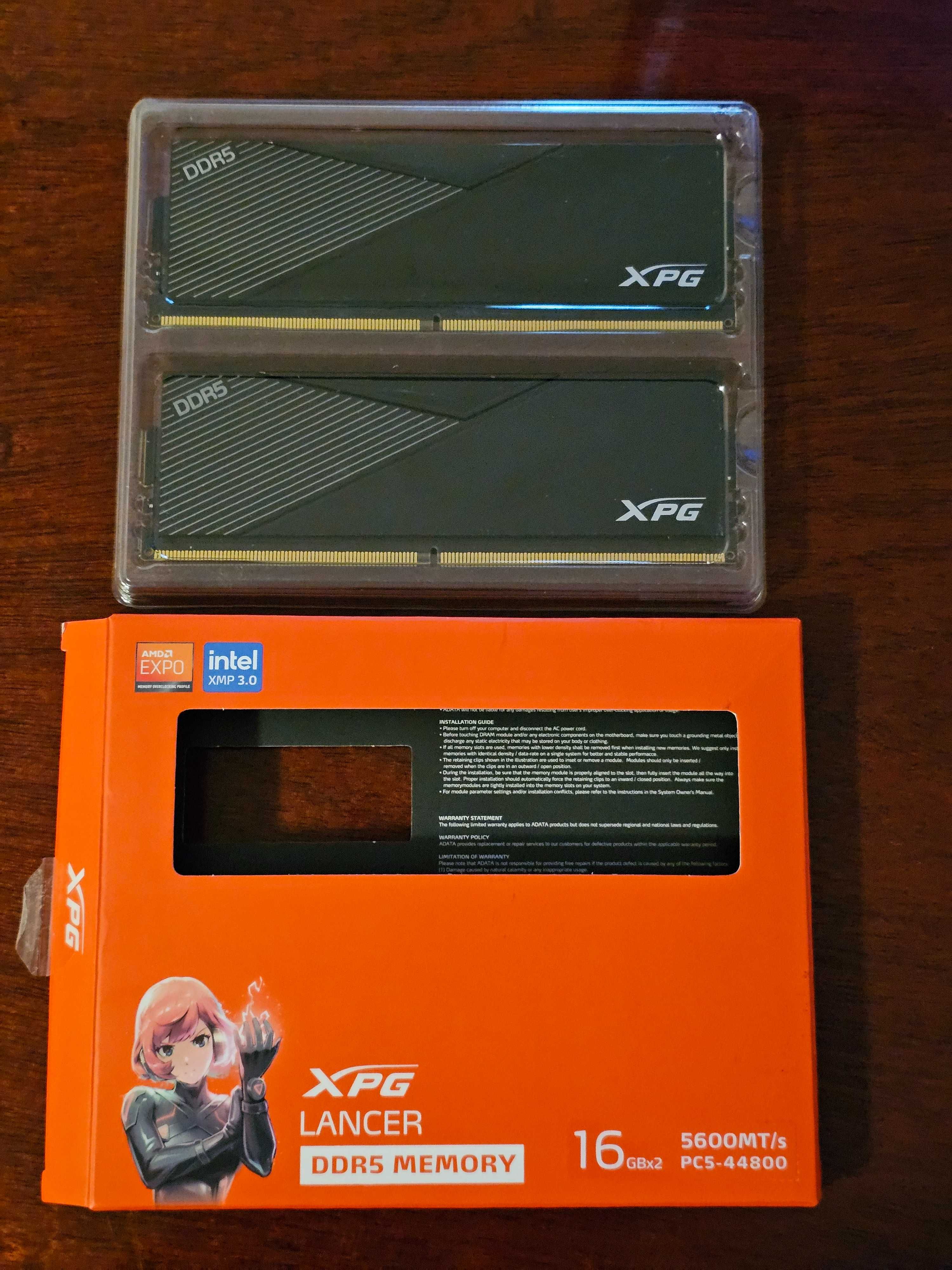Memorie ADATA XPG Lancer, 2x16GB DDR5, 5600MHz, CL36