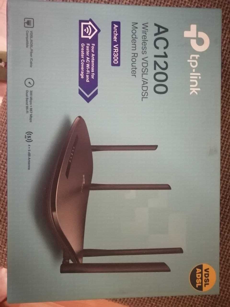 Маршрутизатор (роутер/модем) TP-Link  Archer VR300