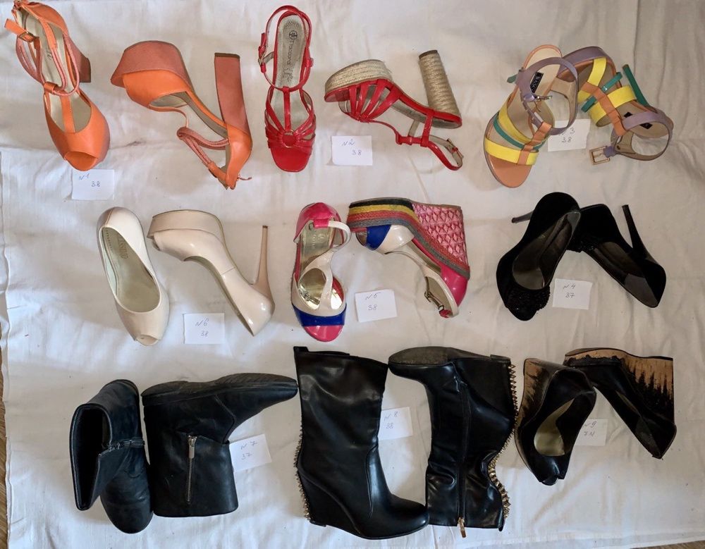 Женские босоножки, туфли, сандалии, пляжная обувь (37-38 размер)