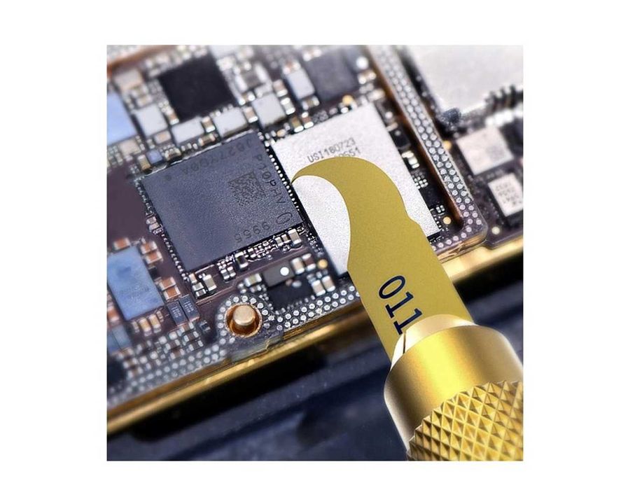 Bisturiu GSM BGA instrument indepartare adeziv clips metalic flexibil