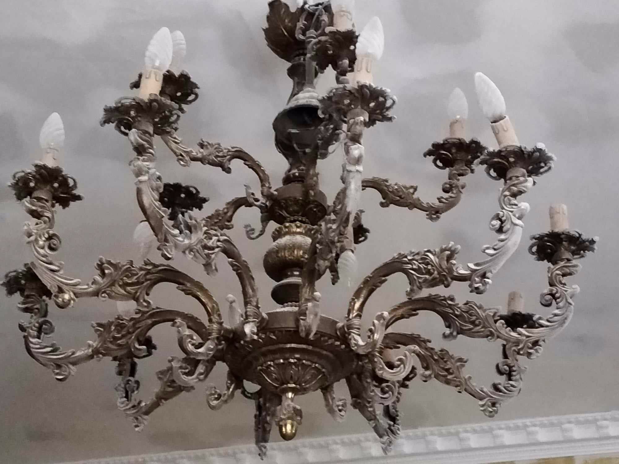 Candelabre antice ,baroc ,venetiene.2 bucati la fel.