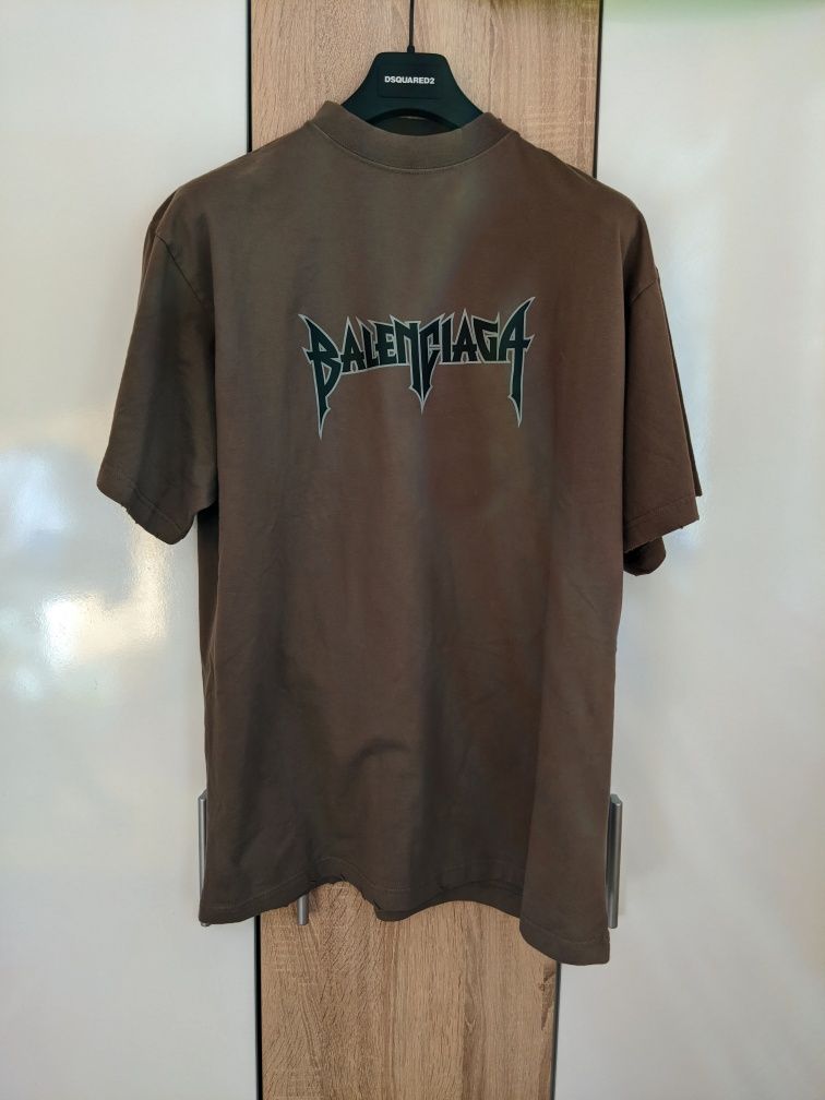 Balenciaga Metal Logo Unisex XL/XXL Страхотна!!!