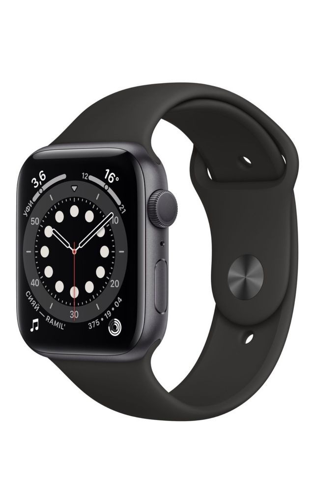 Смарт-часы Apple Watch Series 6 44 мм серый