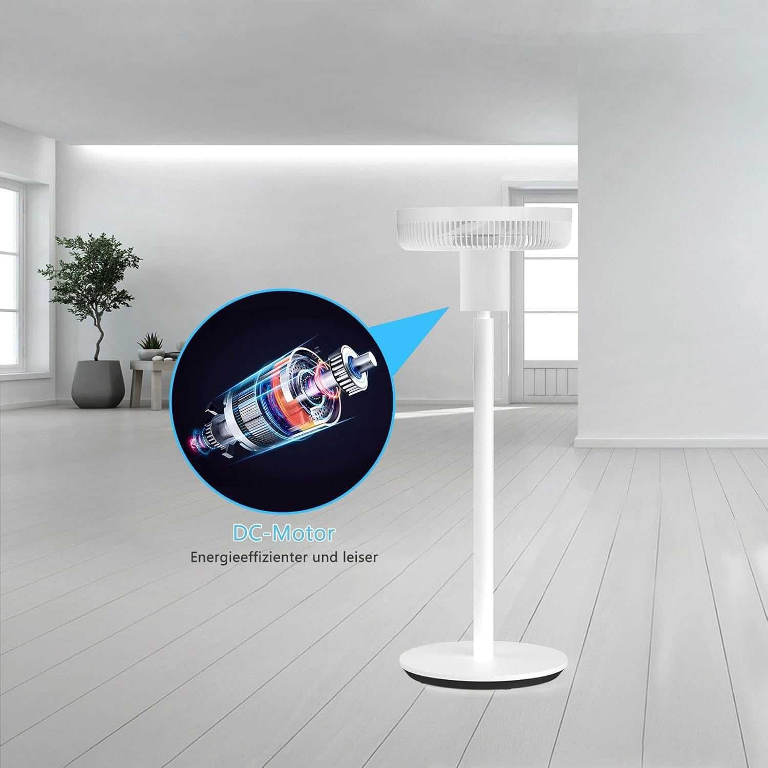 Вентилатор LeaderPro Pedestal Fan 12.8 dB,Гаранция