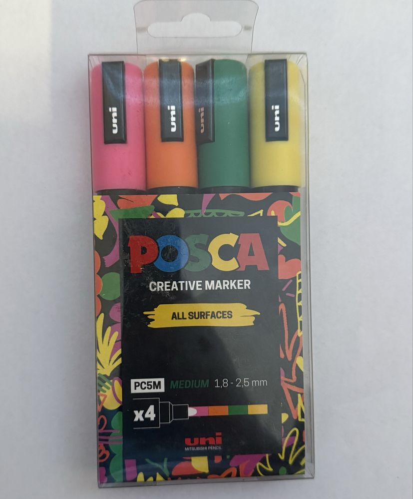 Posca pachet de 4 noi sigilate