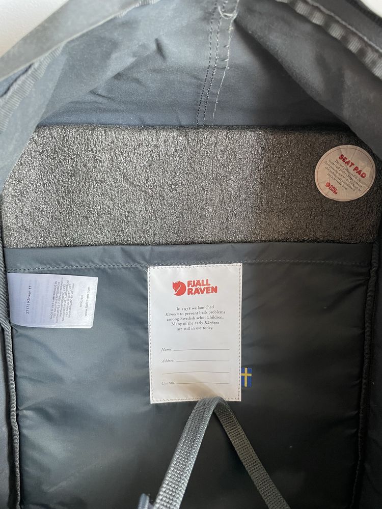 Rucsac Fjallraven Kanken Laptop 17” gri