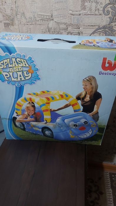 Надувная машинка для игр