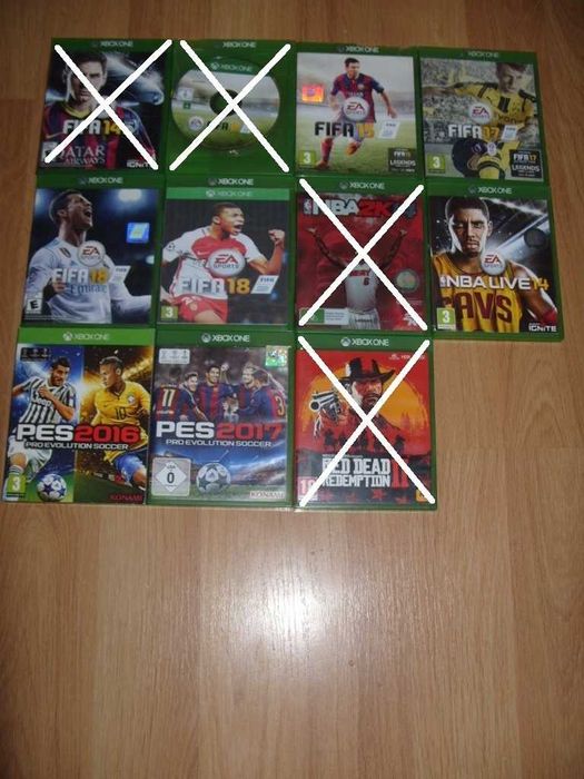 Игри и аксесоари за Xbox One Част 1 - 15лв за брой