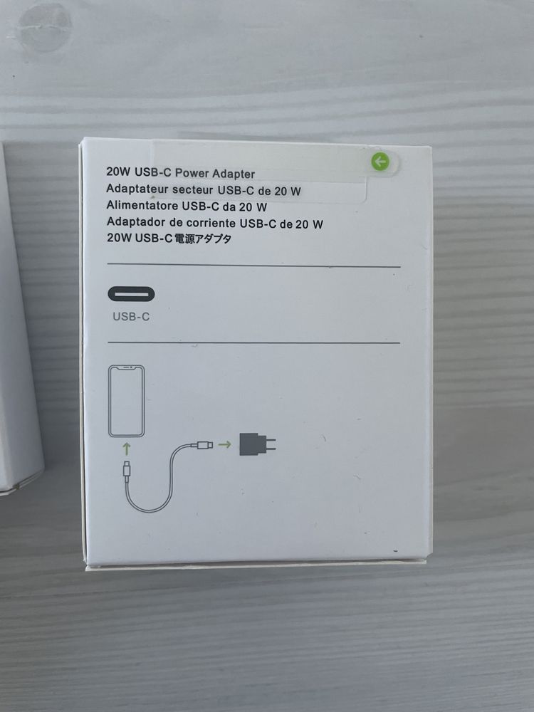 Incarcator telefon Apple fastcharging + cablu 1m