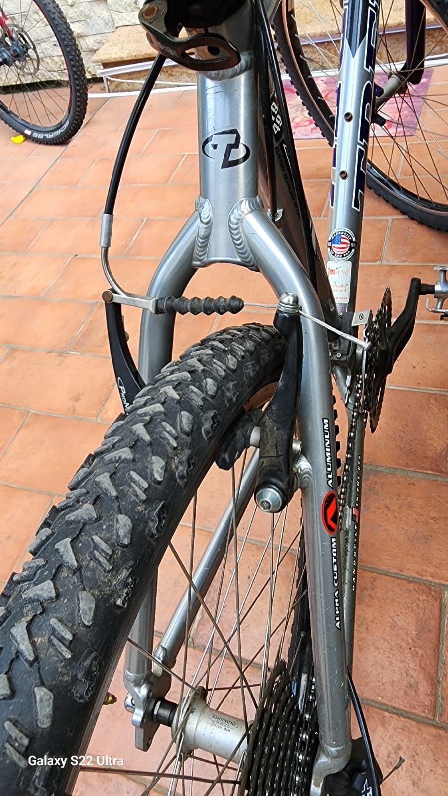 Bicicleta aluminiu Treck nu Btwin Mtb