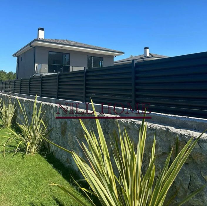 Ограда тип щора с ЛАМЕЛИ/ПАНА