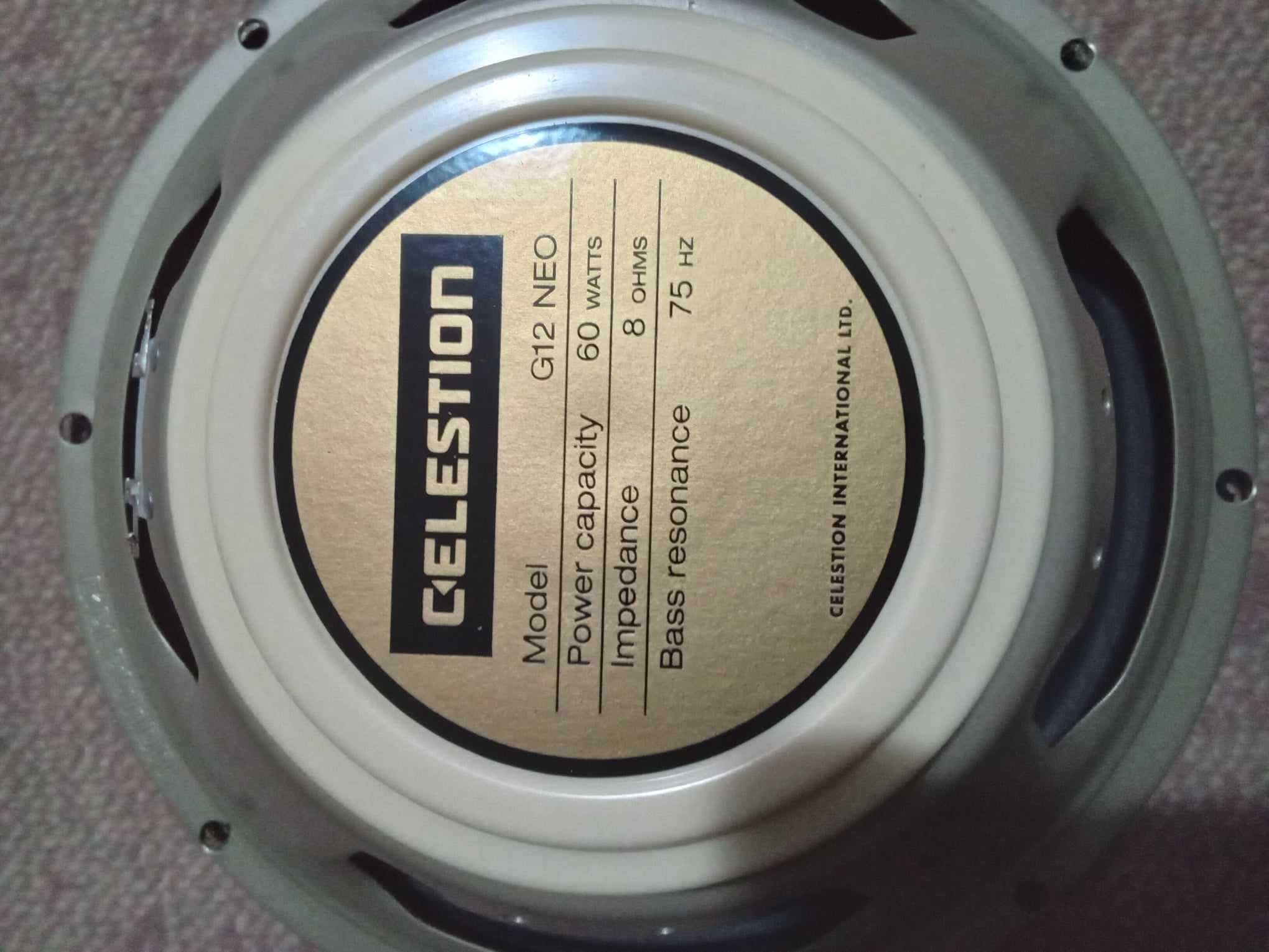 Difuzoare Celestion Neo pentru chitară electrică