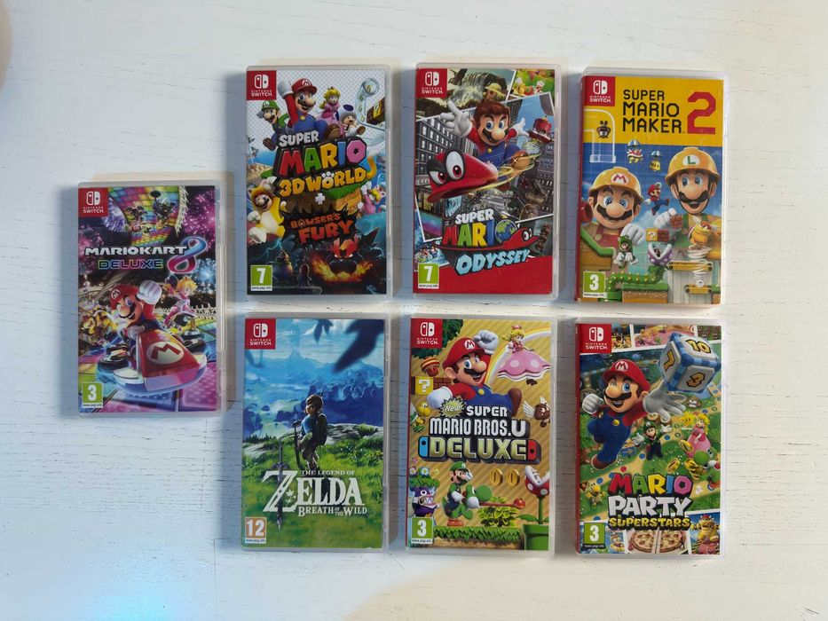 Каталог на Nintendo Switch игри