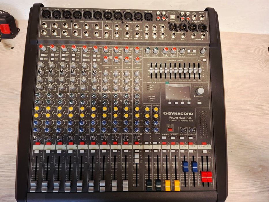 Dynacord Powermate 1000-3 schimb cu xa vl clone pioneer jbl