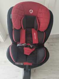 Scaun auto Coccolle Vigo Poppy Red rotativ cu isofix