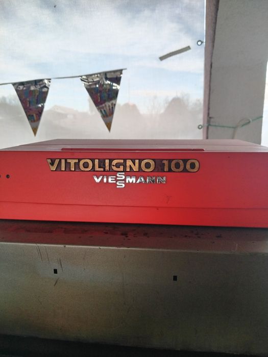 Centrală pe lemne cu gazeificare, Wiessmann Vitoligno 100.