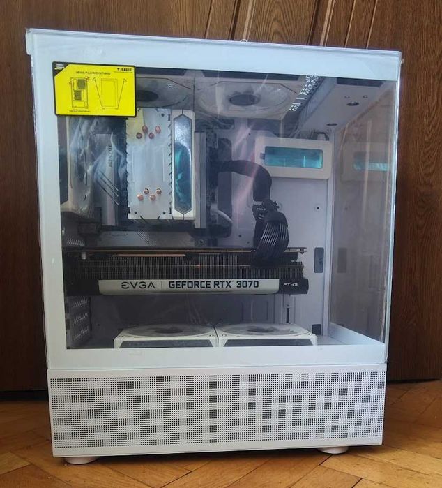 Геймърски компютър Ryzen 5 8400f, EVGA RTX 3070, 32gb ddr5, 1tb nvme