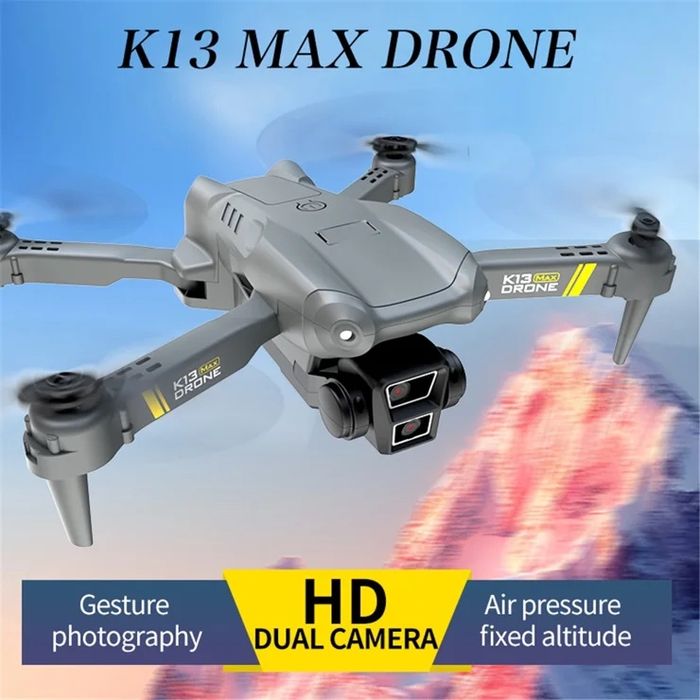 Дрон K 13 MAX  с двойна 4К UHD камера **20% намаление **